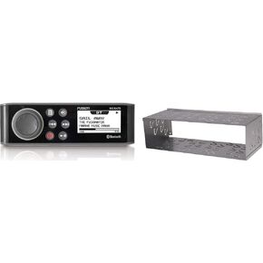 Garmin Fusion MS-RA70 Marine Stereo and Din Cage Bundle
