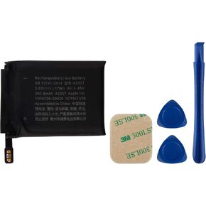 New Rechargeable Battery A2327 Compatible with Apple Watch iWatch Series 6 44mm Model A2292 A2294 A2376 with Tools
