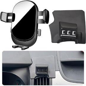 Car Phone Holder for Kia Forte Auto Accessories [Only for 2019-2024 Forte] [Auto Lock Hands Free Cell Phone Mount Car fits for iPhone & All Smartphones]