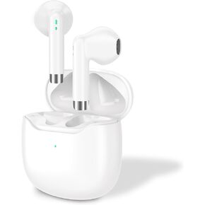 Wireless Earbuds for Gym, Running, Workouts, Sweatproof Exercise Earbuds, Bluetooth 5.3, 8-Hour Playtime, Enhanced Bass & Clear Call Quality Compatible with iOS, Android, Laptops, TV