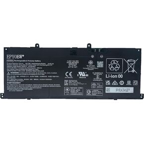 GD03XL Laptop Battery 59.16Wh 4854mAh 11.58V Compatible with HP Envy x360 14 2-in-1 14-fa0000 / OmniBook X 14 / EliteBook Ultra G1q Series GD03059XL N66215-005 N66000-1E1 HSTNNN-AB1E