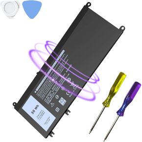56WH 33YDH Laptop Battery for Dell Inspiron 17 7000 7577 7773 7778 7779 7786 G3 3579 3779 G5 5587 G7 7588 Latitude 13 3380 14 3490 15 3580 3590 PVHT1 P30E 81PF3 081PF3