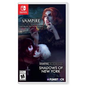 مصاص دماء The Masquerade Coteries and Shadows of New York Collectors Edition - Nintendo Switch