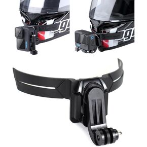 خوذة دراجة نارية جبل الذقن لكاميرات الحركة ، مجموعة لاصقة خوذة ل GoPro ، Insta360 ، DJI Osmo Action ، Akaso ، Action Cameras Accessories