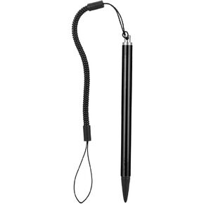 Touch Pen,Screen Touch Painting Pen Resistive with Spring Rope for Resistive Mobile Phones Resistive Tablets Mp4 Mp5 Writing Boards Navigators Medical(Black)
