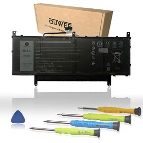 V5K68 Laptop Battery Compatible with Dell Latitude 9520 Series Notebook TVKGH N2NLL HYMNG 08NFC7 N2NLL N7HTO 0PKW00 089GNG 0HYMNG 7.6V 48.5Wh