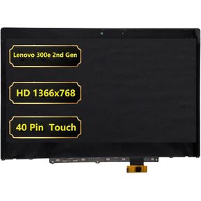Replacement LCD Screen for Lenovo Chromebook 300E 2nd Gen AST 81MB 82CE 81QC Series Laptop Touch Screen LCD LED Display 5D10Y97713 5D10T79505 5D11B01178 5D10T95195 5D10Y67266