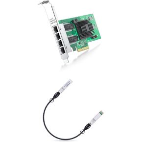 I350-T4 Network Card + 10G SFP+ DAC