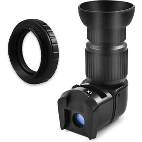 Astromania Canon EOS T-Ring Adapter - Bundle with - Viewfinder with 6 Mounting Adapters