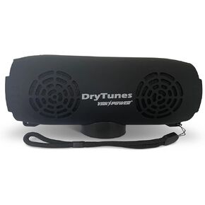 DryTunes | Outdoor | Portable | Waterproof (IP67) |Floating | Bluetooth Speaker | Party Button music sharing | Kayaks | Paddleboards | Home | Travel | Magnetic Base | Up to 40 hours playtime (Black)