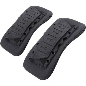 2 Pack Shoulder Strap Pad for Tactical Vest, Breathable Backpack Strap Pads Bag Strap Soft Mesh Cushion Pads for Plate Carrier, Chest Rig, Sling Bag, Duffle Bag