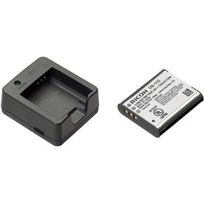 Ricoh BJ-11 Battery Charger and 2 DB-110 Batteries Compatible with Ricoh GR III Compact and WG-6 Waterproof Camera