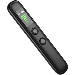 Hidden Camera Detectors, Anti Spy RF Signal Scanner, 5 Levels Sensitivity, Bug Detector,36H Work, for Hotels, Office, Home,Protect Your Privacy in All aspects [Black]