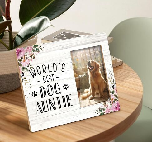 sradmo هدايا الجدة الكلب، هدايا عيد الميلاد للجدة، إطار صورة الجدة الكلب، هدايا عيد ميلاد للجدة، أفضل الجدة الكلب في العالم 10x8 بوصة إطار الصورة الخشبية الطاولة، هدايا الكلب الكبرى ل in Kuwait