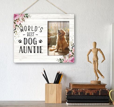 sradmo هدايا الجدة الكلب، هدايا عيد الميلاد للجدة، إطار صورة الجدة الكلب، هدايا عيد ميلاد للجدة، أفضل الجدة الكلب في العالم 10x8 بوصة إطار الصورة الخشبية الطاولة، هدايا الكلب الكبرى ل in Kuwait