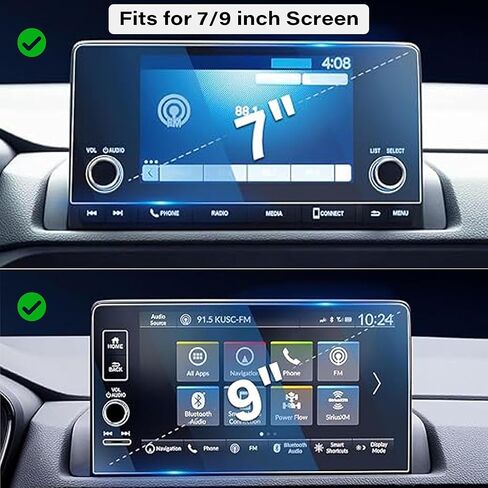 حامل هاتف السيارة لـ Honda CR-V 2023 2024 2025 / HR-V 2023-2025 ملحقات ، تنطبق على شاشة تعمل باللمس 7/9 بوصة ، شاشة شاحن مغناطيسي سريعة 15 واط in Kuwait