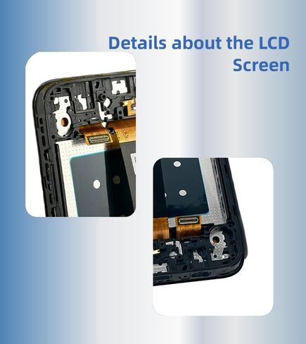 for Samsung Galaxy A15 Screen Replacement for Samsung A15 4G/5G Screen Replacement with Frame A156u A156e A156w S156dl SM-A156vl A156B/DS LCD Display digitizer Touch Screen Black 6.5 Inch in Saudi Arabia