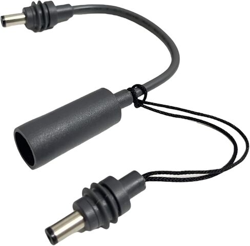 DC5521 Female to Male Adapter for Starlink Mini, Power Converter Cable with Waterproof Plug Cover, DC 5.5mm x 2.1mm Female Jack to Male Plug Connector for Starlink Mini Waterproof Accessories in Kuwait