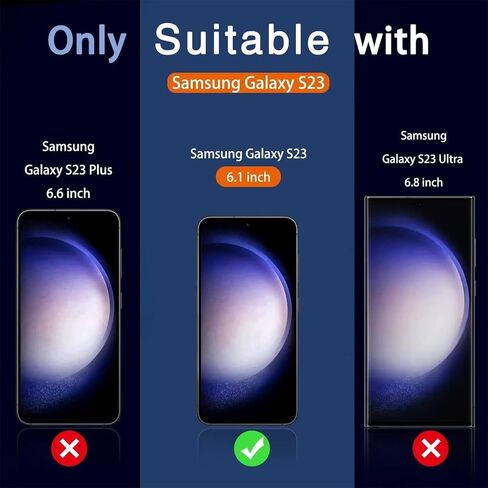 Milomdoi [3+3 عبوات] لهاتف Samsung Galaxy S23 Plus S23+ واقي شاشة الخصوصية ملحقات الزجاج المقسى 3 عبوات شاشة الخصوصية Samsung Galaxy S23 Plus S23+ 3 عبوات واقي عدسة الكاميرا مناسب in Saudi Arabia