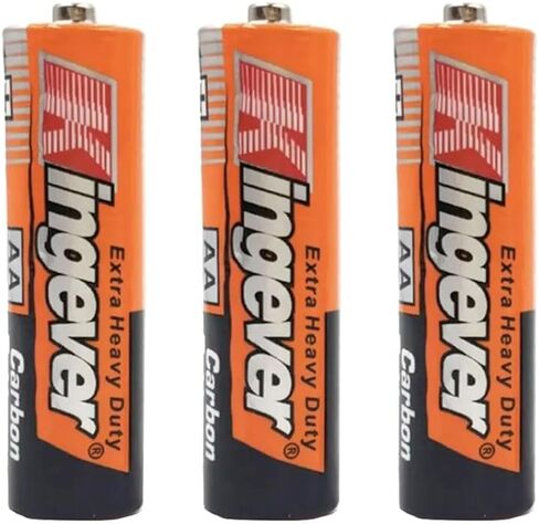 24 Pack AA Batteries Medium Duty 1.5v. Wholesale Bulk Lot New Fresh in Saudi Arabia