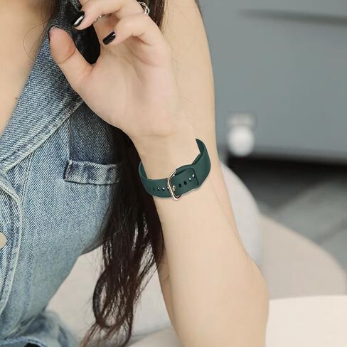 5 حزمة حزمة ساعات ساقية ل Garmin Venu 3S / Venu 2S / Vivoactive 4S / Vivomove 3S ، Soft Sport 18mm Strapbaring Brachband Strap لـ Garmin Forerunner 255S / 265S in Kuwait