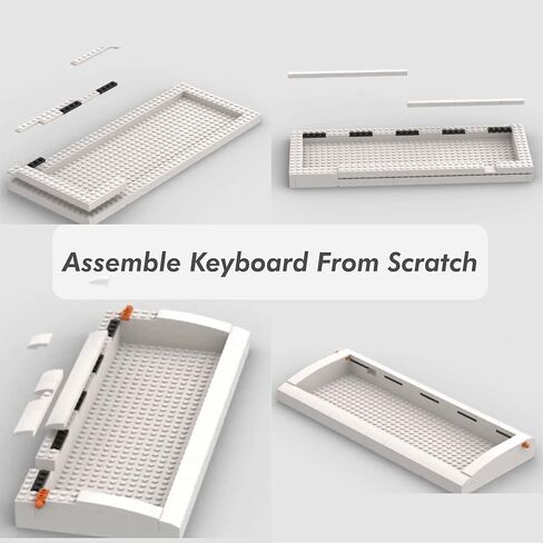 02Lilith Q 75 ٪ 5.5 ° لوحة مفاتيح مريحة مع OEM KEYCAP ، حالة متوافقة مع LEGO ، جبل الحشية ، السلكية ، RGB ، الساخنة القابلة للتبديل ، التبديل الخطي ، QMK ، قارورة للفوز/MAC ، مجموعة كاملة ، أبيض (ليليث س 75 ٪) in Kuwait