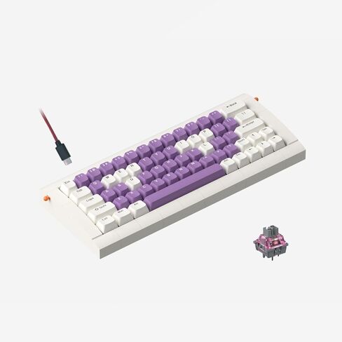 02Lilith Q 75 ٪ 5.5 ° لوحة مفاتيح مريحة مع OEM KEYCAP ، حالة متوافقة مع LEGO ، جبل الحشية ، السلكية ، RGB ، الساخنة القابلة للتبديل ، التبديل الخطي ، QMK ، قارورة للفوز/MAC ، مجموعة كاملة ، أبيض (ليليث س 75 ٪) in Kuwait