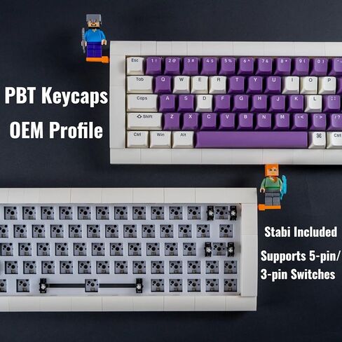02Lilith Q 75 ٪ 5.5 ° لوحة مفاتيح مريحة مع OEM KEYCAP ، حالة متوافقة مع LEGO ، جبل الحشية ، السلكية ، RGB ، الساخنة القابلة للتبديل ، التبديل الخطي ، QMK ، قارورة للفوز/MAC ، مجموعة كاملة ، أبيض (ليليث س 75 ٪) in Kuwait