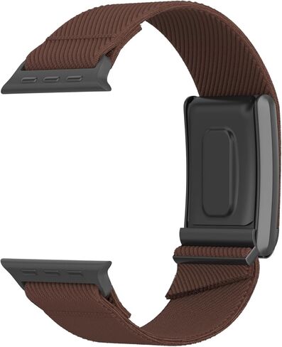Nylon Hybrid Strap Compatible with Apple Watch + Whoop 4.0, Odor Resistant and Breathable Nylon band in Kuwait