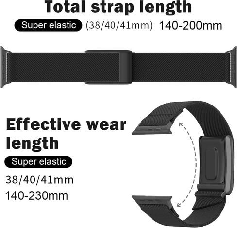 Nylon Hybrid Strap Compatible with Apple Watch + Whoop 4.0, Odor Resistant and Breathable Nylon band in Kuwait