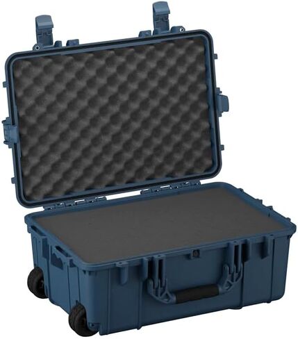 حالة 1 24 "Rolling Heaft-Duty Duty Case Model 305 مع عجلات ومقبض ، IP67 مقاوم للماء ، مقاوم للغبار ، TSA ودية ، مصنوعة في الولايات المتحدة الأمريكية ، 24.50" x17.02 "x10.20" in Kuwait