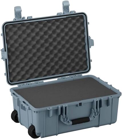 حالة 1 24 "Rolling Heaft-Duty Duty Case Model 305 مع عجلات ومقبض ، IP67 مقاوم للماء ، مقاوم للغبار ، TSA ودية ، مصنوعة في الولايات المتحدة الأمريكية ، 24.50" x17.02 "x10.20" in Kuwait