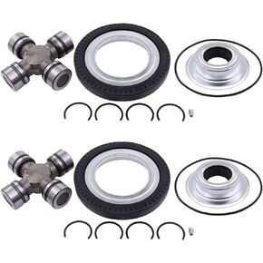 MOTOKU Front Axle U Joint and Seal O Ring kit for Ford F250 F350 2005-2014