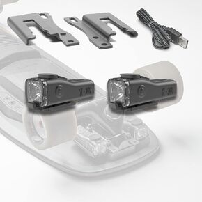 Skateboard Lights with Mounts in Kuwait