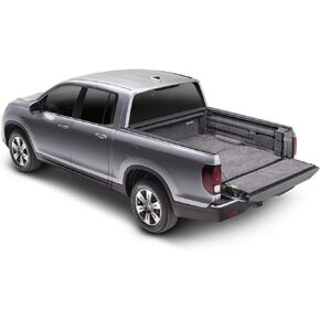 Bedrug Classic Bed Liner | Fits 2017 - 2024 Honda Ridgeline (BRZSPRAYON is required if installing over Spray-In Liner), Charcoal Grey | BRH17RBK
