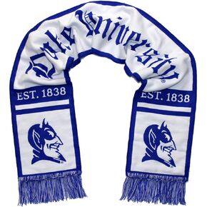 Duke Blue Devils Scarf - Duke University Alternate White Woven