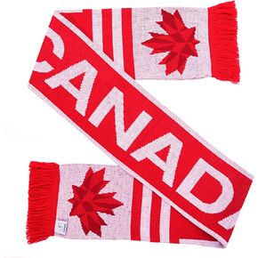 Canada Soccer Knit Scarf