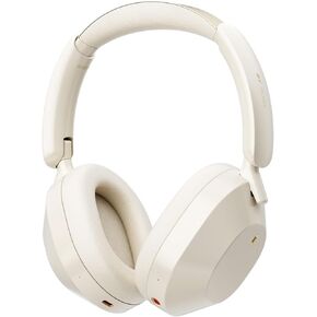 iKF-Solo Active Noise Cancelling Headphones Bluetooth 5.3 Wireless Over Ear Headphones, 130H Playtime, Hi-Res Audio, Support Wired Wireless Connection Custom EQ via App for Travel, Office (All-Black)