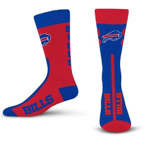 FBF - NFL Adult Team Logo Big Top Mismatch Dress Socks Footwear For Men And Women Game Day Apparel