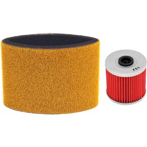 11013-1275 110131275 Air Filter & Oil Filter Compatible with Kawasaki KLF220 Bayou 220 1999-2002,Kawasaki KLF250 Bayou 250 2003-2011