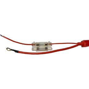 MRS FUSE BOX HOLDER HARNESS IN-LINE for 50cc 70cc 90cc 110cc 125cc 150cc 200cc 250cc ATV DIRT PIT BIKE GO KART SCOOTER MOTORCYCLE MOPED with POSITIVE BATTERY CABLE WIRE HARNESS + 10A FUSE