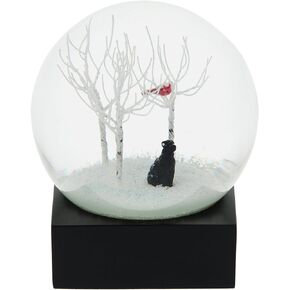Black Lab in Woods Snow Globe by CoolSnowGlobes