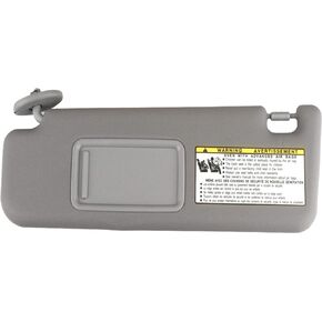 Dasbecan Beige Left Driver Side Sun Visor Compatible with Toyota 4Runner 2004-2008 Replaces# 74320-3D050 74320-3D050-B0