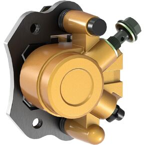 ATV Rear Brake Caliper Replacement 80T - Compatible With 90cc 110cc 125cc 150cc 200cc 6.5HP Coleman kt196 gx150 Kandi Baja TaoTao Chinese Go Kart Coolster Mid XRS XRX 6.000.028 Trailmaster Dune Buggy