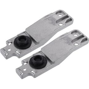 X AUTOHAUX 2set Lower Radiator Bracket with Rubber Cushion Bushing Radiato for Chevrolet Impala 2014-2020 for Chevy Malibu 2013-2015 for Buick LaCrosse Regal No.23120323/13314009/23120322