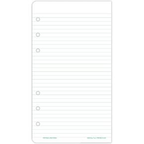 Day-Timer 87128 Lined Note Pads for Organizer, 3 3/4 x 6 3/4