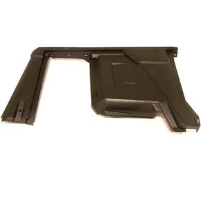 Polaris Ranger Fender-Mid, Crew, Right, Gloss Black, Genuine OEM Part 5451102-070, Qty 1