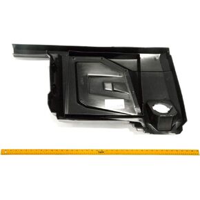 Polaris Ranger Rear Left Hand Fender With Rocker, Gloss Black, Genuine OEM Part 5450359-070, Qty 1