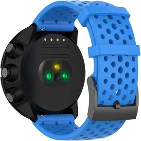 RuenTech Bands Compatible with Suunto 9 & Suunto 7 Watch Band Replacement Silicone Strap Sport Wristband for Men&Women in Kuwait
