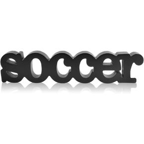 Soccer Wood Words | Soccer Sign & Decor
